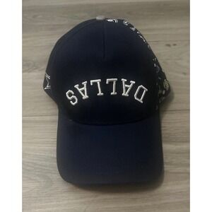 Dallas Cowboys X True Brvnd Hat Adjustable Snap-Back - Navy Paisley